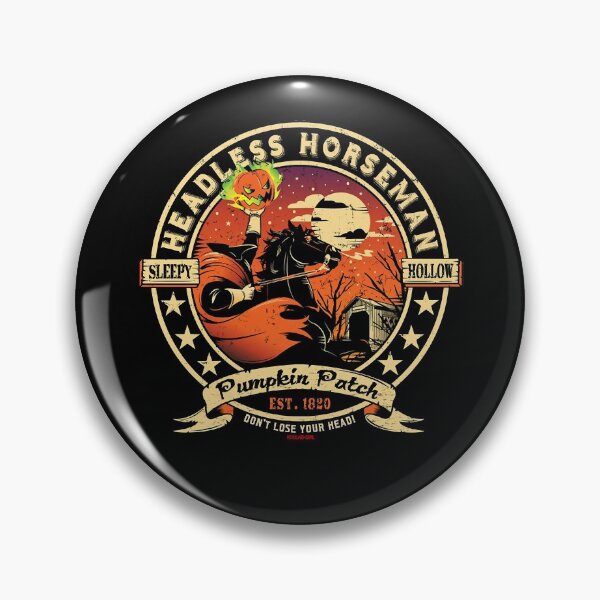 Item preview, Sleepy headless horseman hollow halloween logo designed and sold by RoggeIsmael.