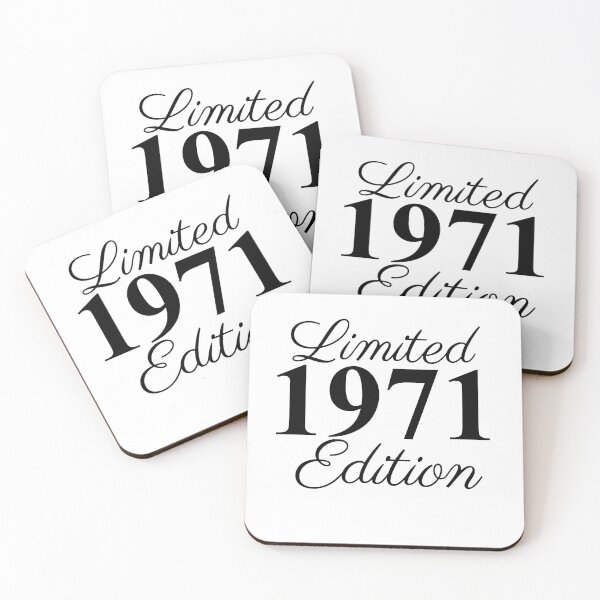 Item preview, Limited Edition 1971 t-shirts, Vintage 1971, 50th Birthday Gift, Made in 1971, Retro t-shirts designed and sold by Anastasiia87.