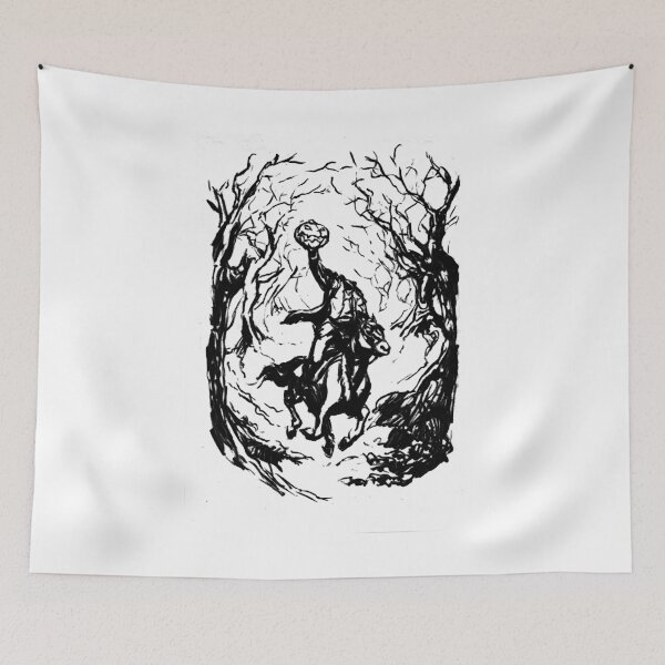 Item preview, Sleepy headless hollow forest art designed and sold by RoggeIsmael.