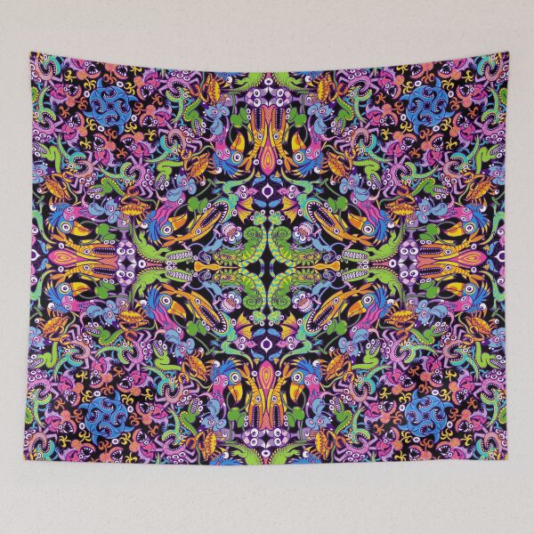 Item preview, Crazy carnival of eccentric critters designed and sold by Zoo-co.