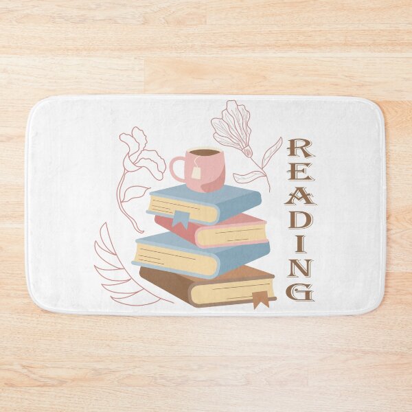 Item preview, Addicted to reading typography designed and sold by CutieBlue.
