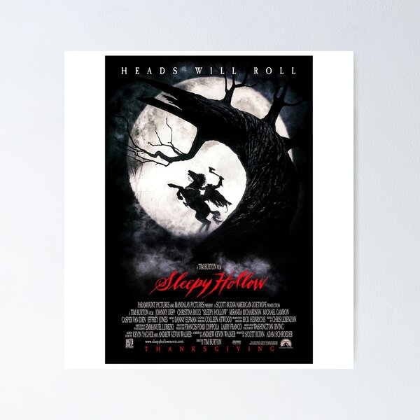Item preview, heads will roll horseman go to the moon - sleepy movie hollow designed and sold by RoggeIsmael.