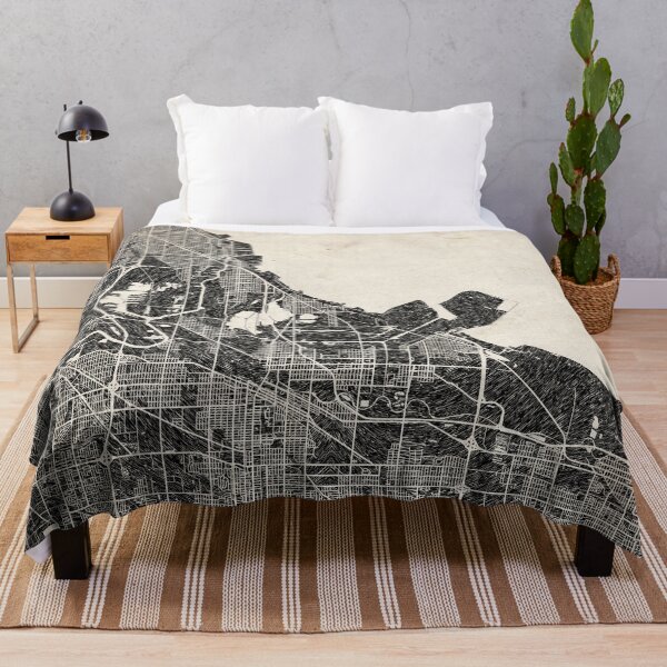 Item preview, Hammond map Indiana ink lines designed and sold by InkMaps.