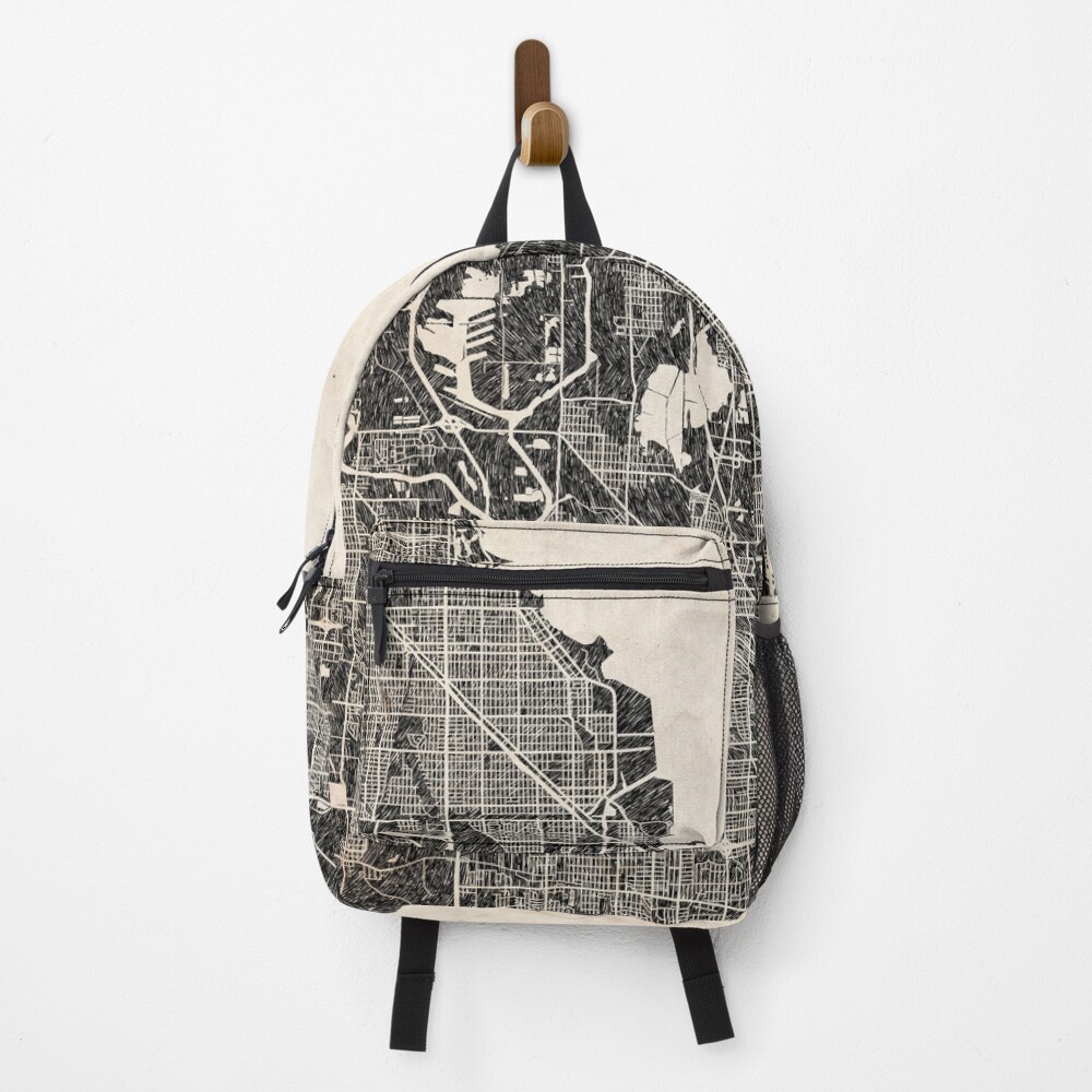 Aperçu de l'œuvre Sac à dos créée et vendue par InkMaps.