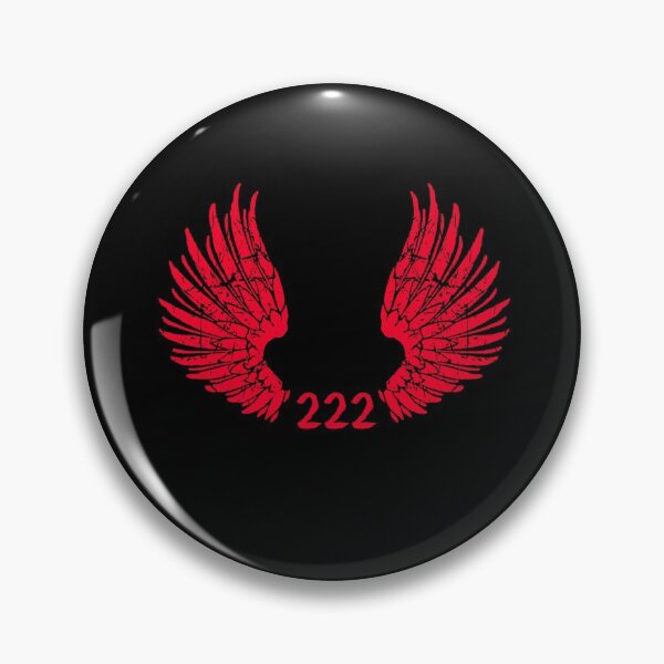 Item preview, 222 angel number red gift designed and sold by alfa-rouk.