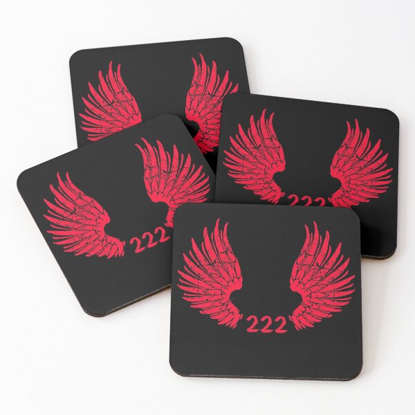 Item preview, 222 angel number red gift designed and sold by alfa-rouk.