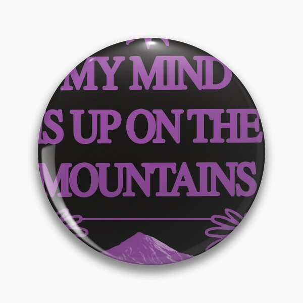 Item preview, My Mind is UP ON The Mountains sau designed and sold by JooHoPark.