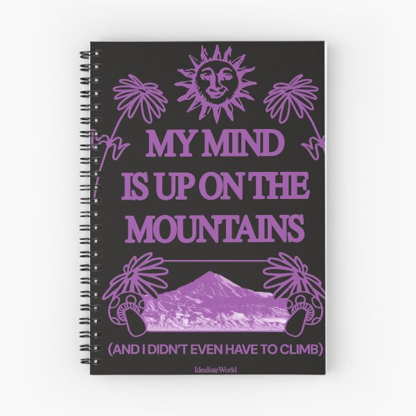 Item preview, My Mind is UP ON The Mountains sau designed and sold by JooHoPark.