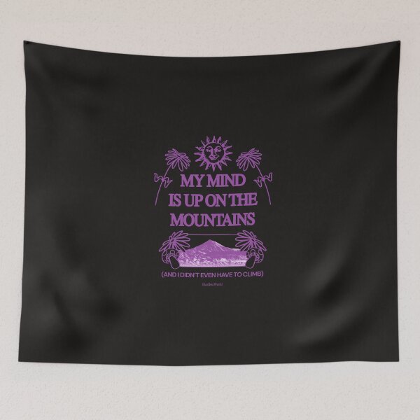 Item preview, My Mind is UP ON The Mountains sau designed and sold by JooHoPark.