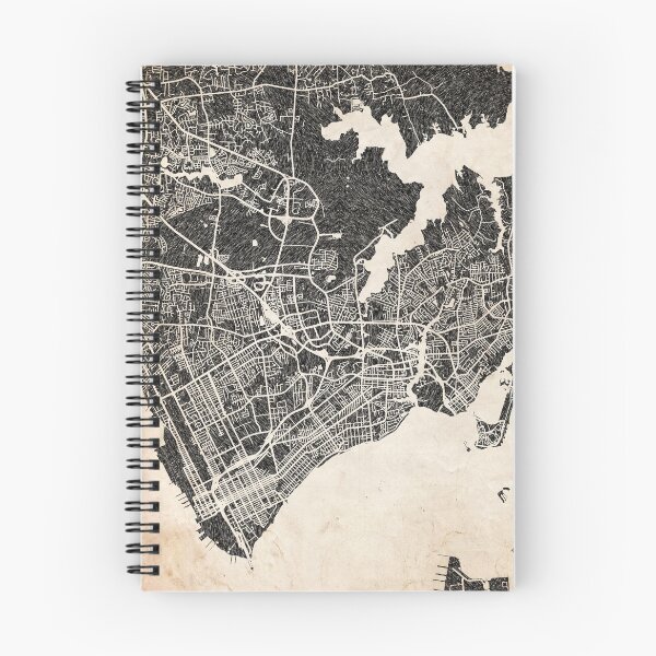 Item preview, Hampton map Virginia ink maps 2 designed and sold by InkMaps.