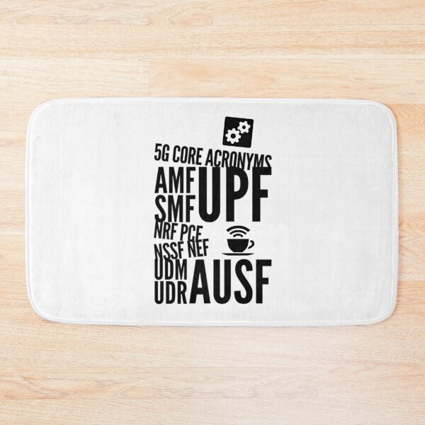 Item preview, 5G Engineering Mobile Wireless Core Network Acronyms Alphabet Funny designed and sold by HppyStrngHelthy.