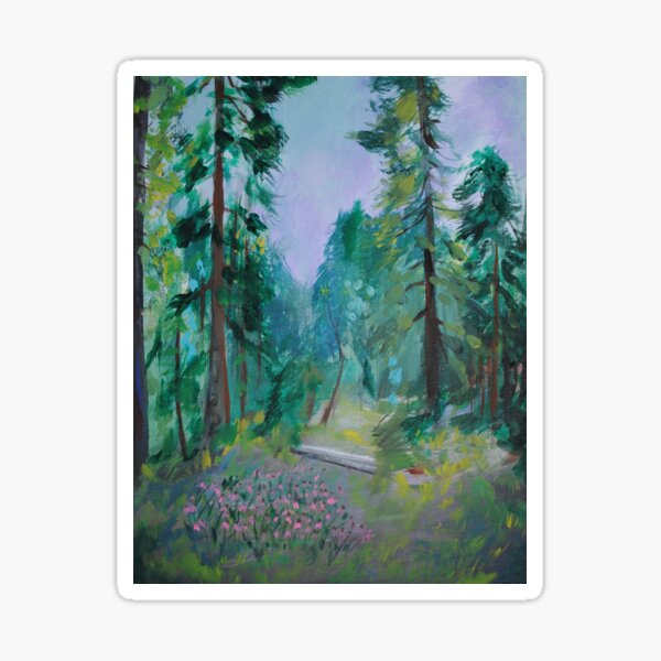 Wild Echinacea Sticker