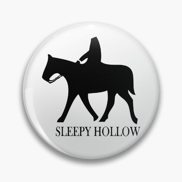 Item preview, sleepy headless hollow black design designed and sold by RoggeIsmael.