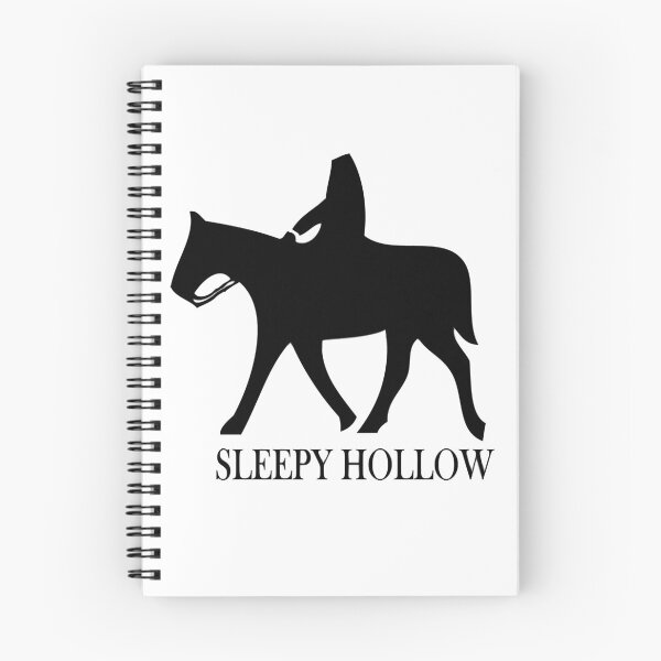Item preview, sleepy headless hollow black design designed and sold by RoggeIsmael.