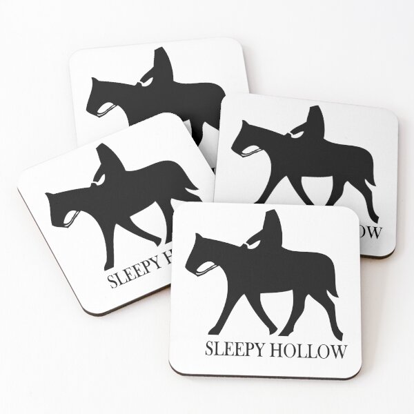 Item preview, sleepy headless hollow black design designed and sold by RoggeIsmael.