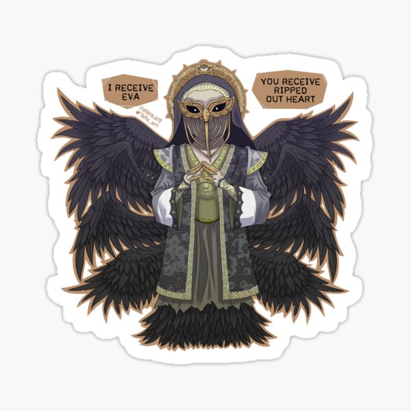 Chibi Mutter Miranda Resident Evil Village Sticker