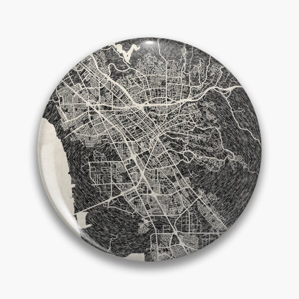 Item preview, Hayward map California ink lines designed and sold by InkMaps.