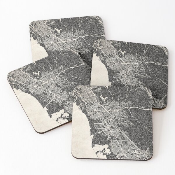 Item preview, Hayward map California ink lines designed and sold by InkMaps.