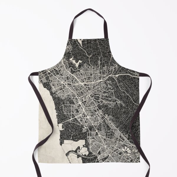 Item preview, Hayward map California ink lines designed and sold by InkMaps.