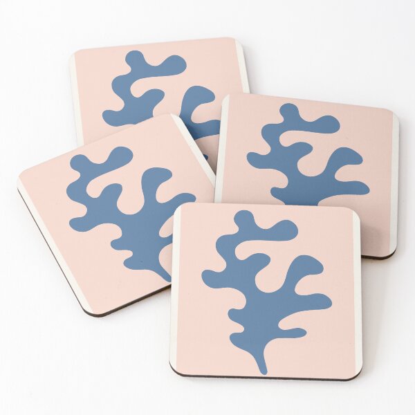 Item preview, Abstract Minimalist Blue Art designed and sold by MarcelleDesign.