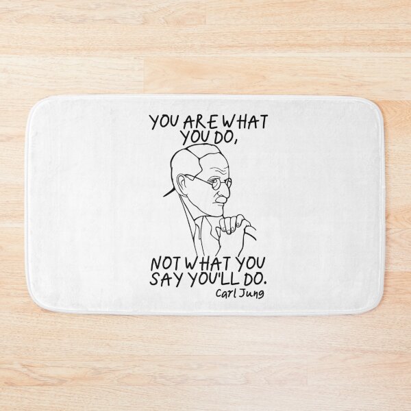 Item preview, Carl Jung Quote - You Are What You Do - Jungian Psychology Teacher (2) designed and sold by isstgeschichte.