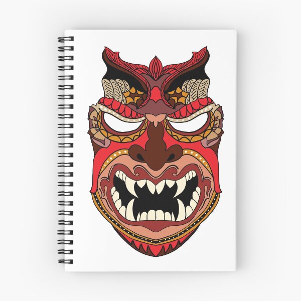 Item preview, demon mask in t-shirt designed and sold by Wonmark.