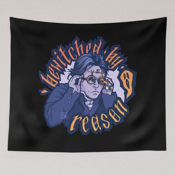 Item preview,  ichabod crane from sleey movie hollow sticker designed and sold by RoggeIsmael.