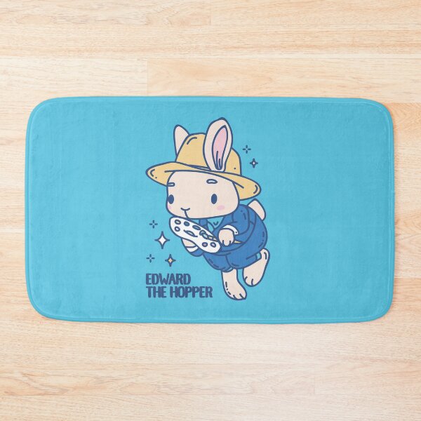 Item preview, Edward the Hopper Funny Animal pun  designed and sold by SPIRIMAL.
