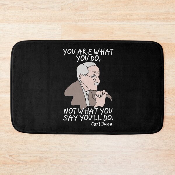 Item preview, Carl Jung Quote - You Are What You Do - Jungian Psychology Teacher (3) designed and sold by isstgeschichte.