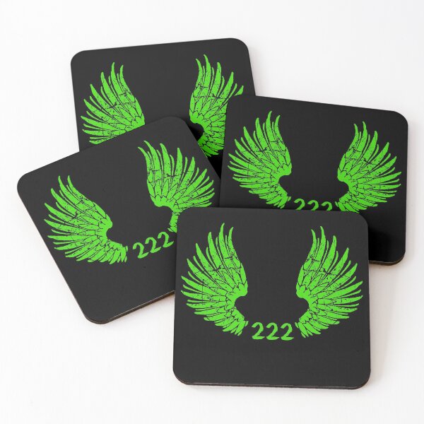 Item preview, 222 angel number green gift designed and sold by alfa-rouk.