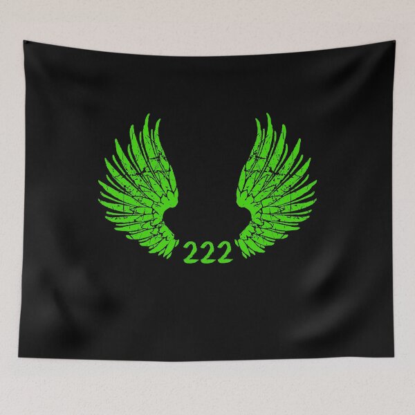 Item preview, 222 angel number green gift designed and sold by alfa-rouk.