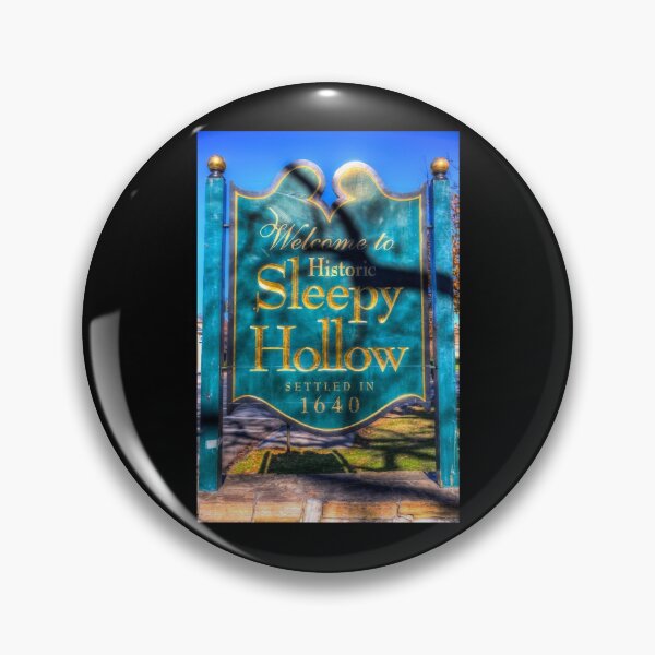 Item preview, Sleepy Hollow Town Sign classic designed and sold by RoggeIsmael.