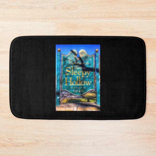 Item preview, Sleepy Hollow Town Sign classic designed and sold by RoggeIsmael.