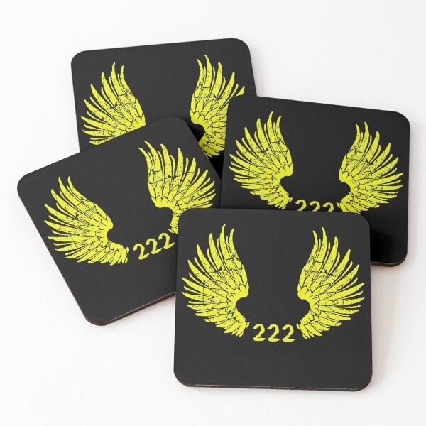 Item preview, 222 angel number yellow gift designed and sold by alfa-rouk.