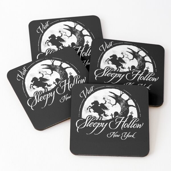 Item preview, Visit sleepy horror movie hollow white design designed and sold by RoggeIsmael.