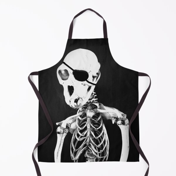 Item preview, Monkey pirate skeleton and skull designed and sold by TheRomanK.