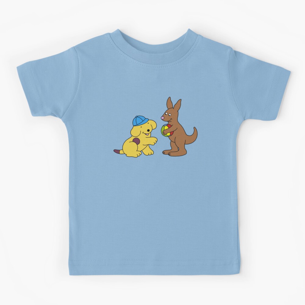 "Spot the dog and the kangaroo" Kids TShirt for Sale by merchyme
