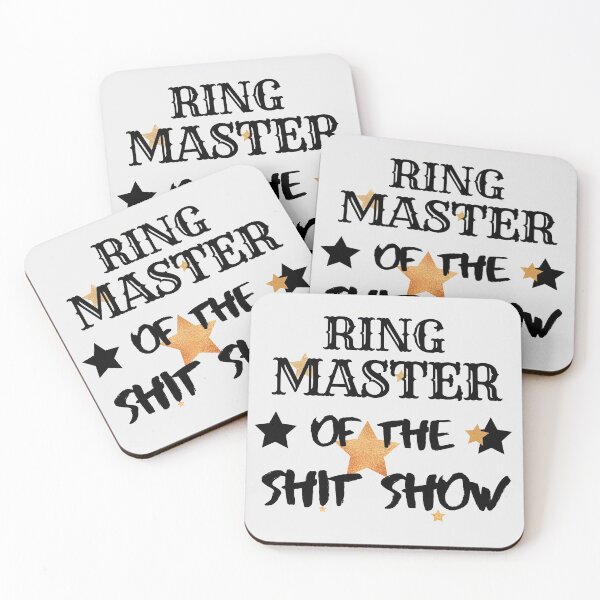 Item preview, Ring master of The Shit show designed and sold by Hoffman-Design.