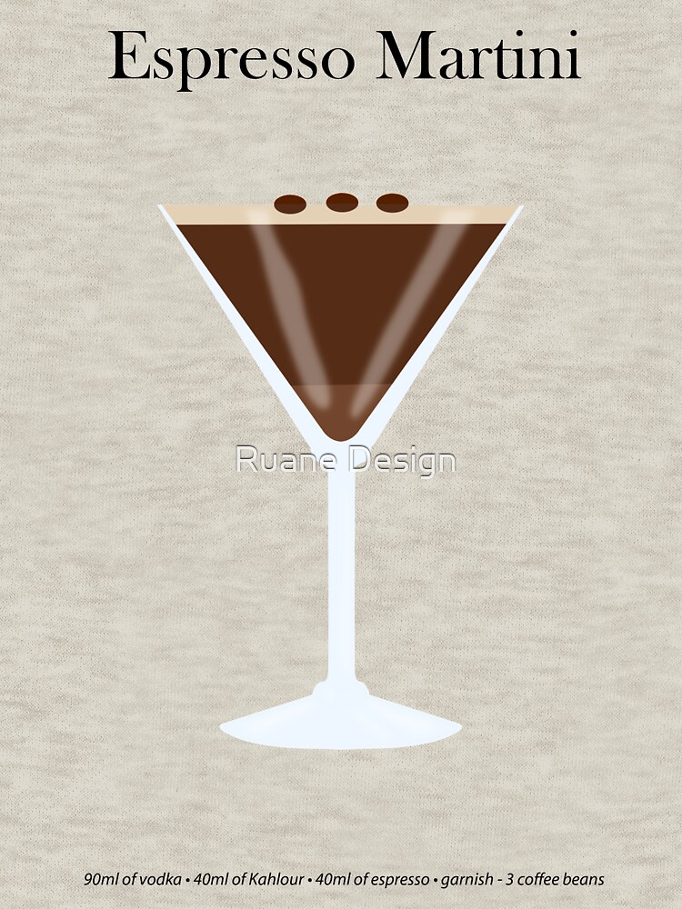 From bean to martini glass, our espresso martini is a labor of