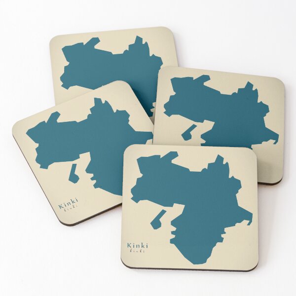 Item preview, Modern Map - Kinki prefecture map Japan JP designed and sold by Ingo Menhard.