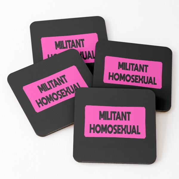 Item preview, Militant Homosexual  designed and sold by Ludo Daw.