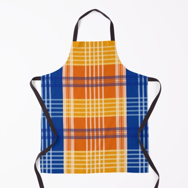 Item preview, Blue and orange tartan mosaic designed and sold by apicon.