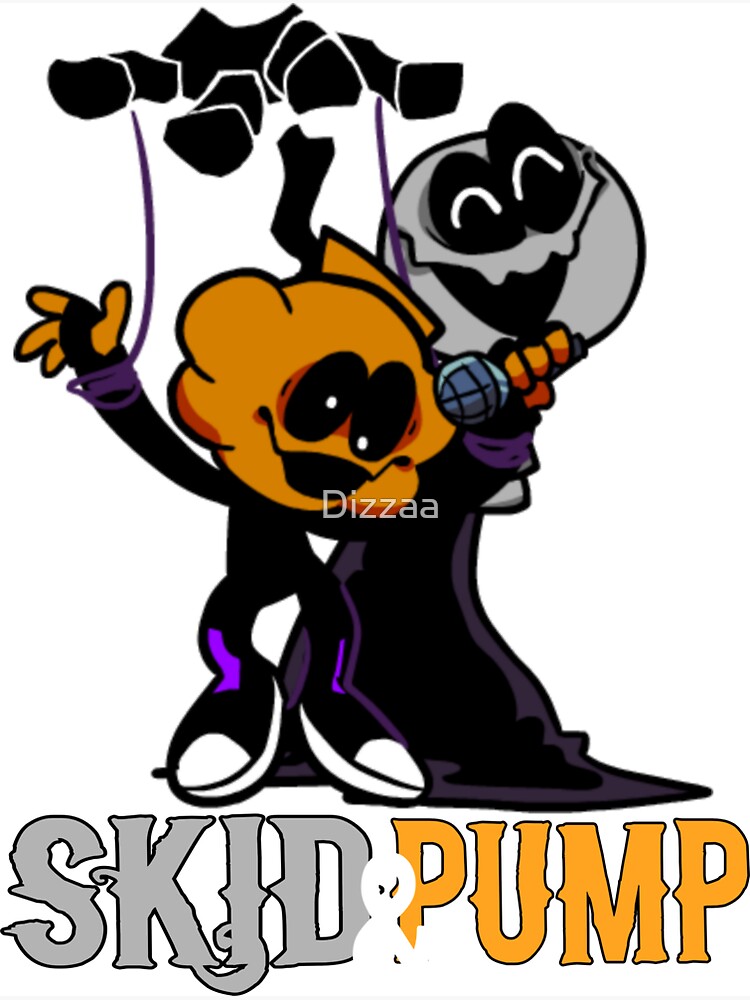 Skid And Pump Friday Night Funkin Clipart Free Clipart World - Reverasite