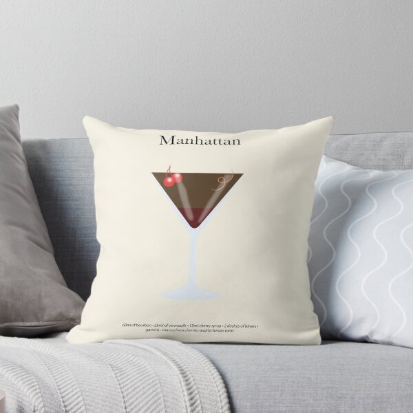 Item preview, Manhattan Cocktail Recipe designed and sold by Ruane Design.