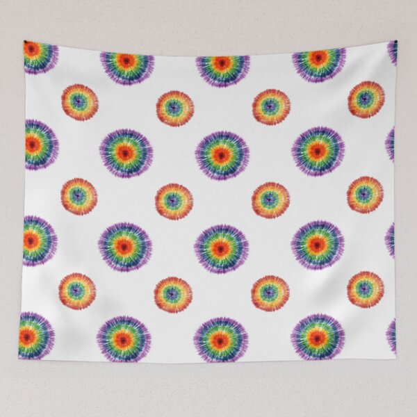 Item preview, Artistic Fabric Tie DYE Striped Pattern Ink Background Bohemian Spiral (1) designed and sold by Peekonet.
