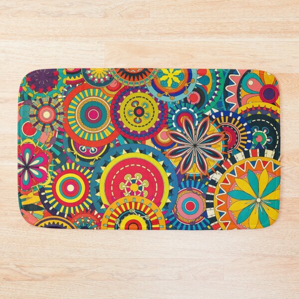 Item preview, multicolored LSD floral art designed and sold by Immadman.