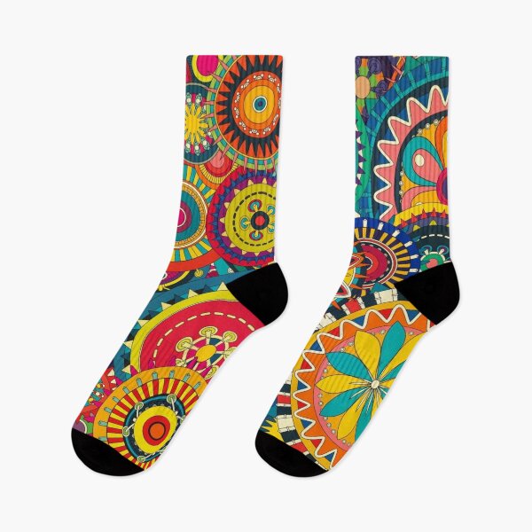 Item preview, arte floral multicolor LSD designed and sold by Immadman.