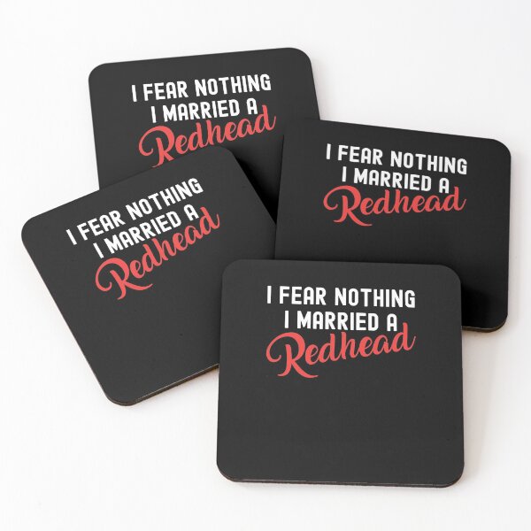 Item preview, I Fear Nothing I Married A Redhead Gift designed and sold by GCFULLA.