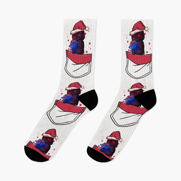 Aperçu de l'œuvre Joyeux Noël Enderman dans votre poche créée et vendue par Infdesigner.