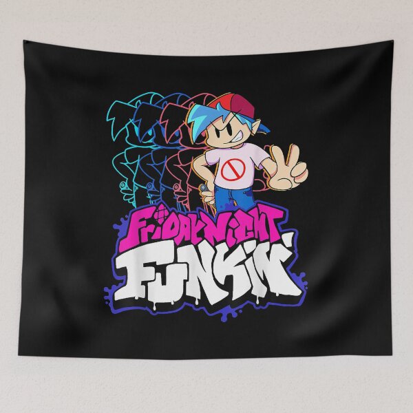 Item preview, Friday Night Funkin BF designed and sold by HelloFNF.